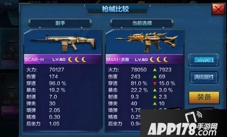 全民突击SCAR-H和M4A1贪狼