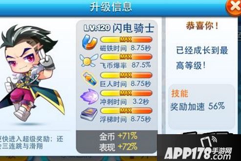 天天酷跑闪电骑士