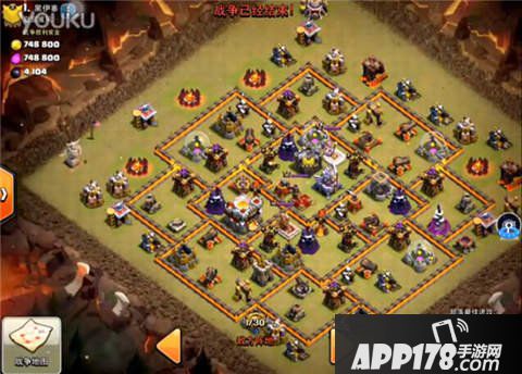 部落冲突天女狗球3星11本