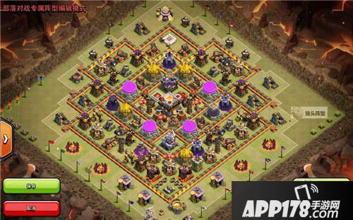 部落冲突11本护资源阵