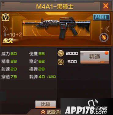 CF手游M4A1-黑骑士