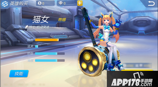 时空召唤暴力萌娘怎么样？猫女蒂娜英雄图鉴介绍