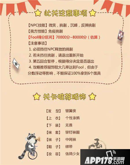 奇迹暖暖小丑与钻石面具平民搭配