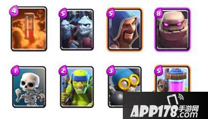 皇室战争A6-A8杯段石头人卡组汇总解析