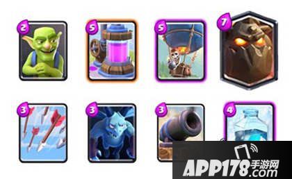 皇室战争A6冰冻狗球流卡组