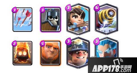 皇室战争电磁炮全明星卡组推荐