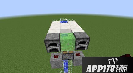 我的世界水电梯制作步骤