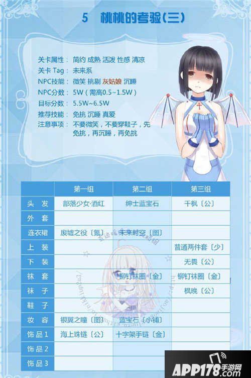 奇迹暖暖医疗所之谜5桃桃的考验三搭配攻略