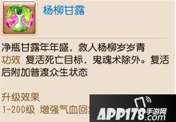 梦幻西游手游孩子技能大全