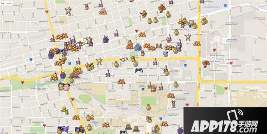 pokemongo旧金山精灵坐标分享