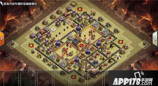 部落冲突10月新版11本部落战阵型分享