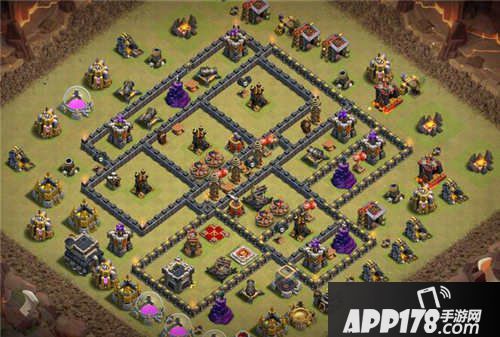 部落冲突九本新版部落战阵型推荐 