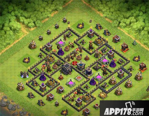 部落冲突九本部落战阵型