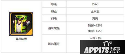 天天来战异界胸甲