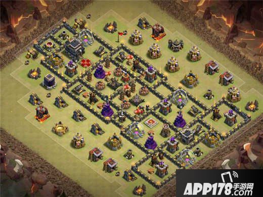 部落冲突九本部落战阵型