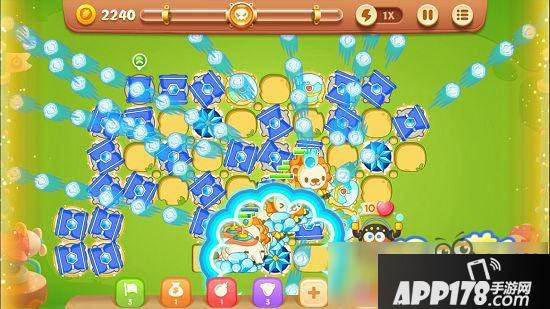 保卫萝卜3游乐场第10关图文攻略 游乐场第10关金萝卜通关布阵