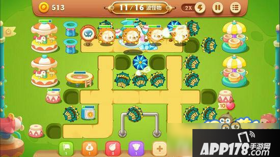 保卫萝卜3游乐场第31关图文攻略 游乐场第31关金萝卜通关布阵