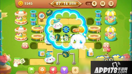 保卫萝卜3游乐场第31关图文攻略 游乐场第31关金萝卜通关布阵