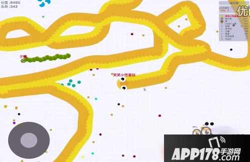 贪吃蛇大作战个截图第11期：无限模式1.3W分