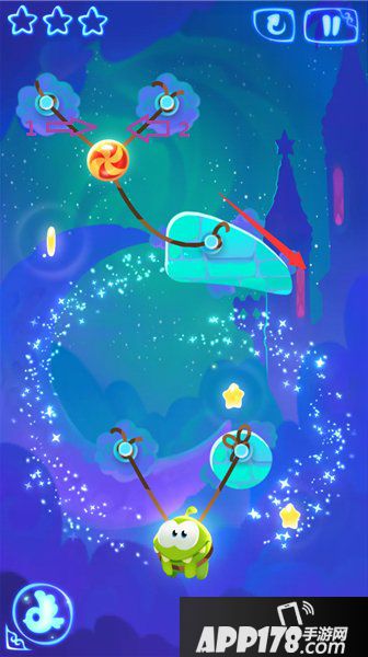 割绳子魔法1-10怎么过