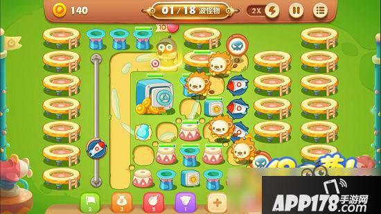 保卫萝卜3游乐场第27关图文攻略 游乐场第27关金萝卜通关布阵