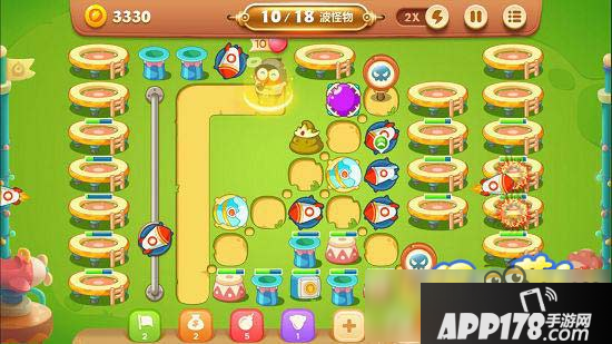 保卫萝卜3游乐场第27关图文攻略 游乐场第27关金萝卜通关布阵