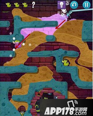 鳄鱼小顽皮爱洗澡2下水道关卡14攻略