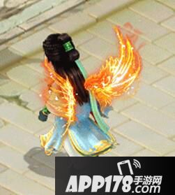 大话西游手游流火陵光翅膀特效