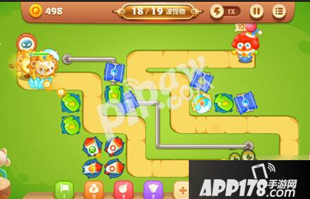 保卫萝卜3游乐场攻略46关 游乐场46关怎么过