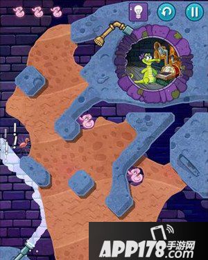 鳄鱼小顽皮爱洗澡2下水道关卡8攻略