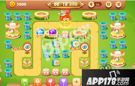 保卫萝卜3游乐场第42关金萝卜攻略 游乐场攻略