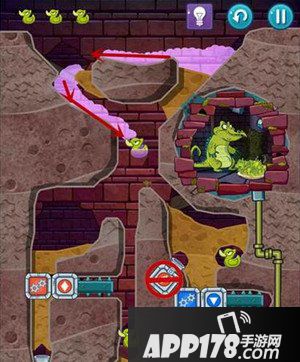 鳄鱼小顽皮爱洗澡2下水道关卡15挑战模式二攻略