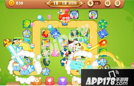 保卫萝卜3游乐场第42关金萝卜攻略 游乐场攻略