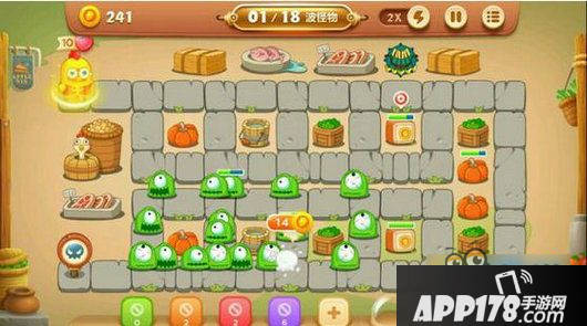 保卫萝卜3燃爆新春第4关怎么过 新春地图4关攻略