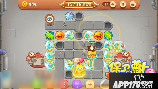 保卫萝卜3燃爆新春第1关攻略 爆竹关卡第1关攻略