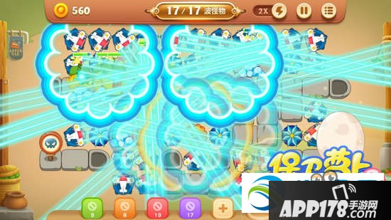 保卫萝卜3燃爆新春3怎么过？第3关快速通关攻分享