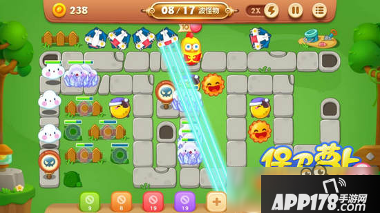 保卫萝卜3燃爆新春第6关金萝卜攻略 爆竹关卡第6关攻略