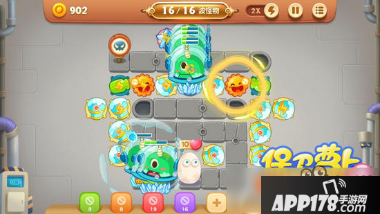 保卫萝卜3燃爆新春第1关攻略 爆竹关卡第1关攻略