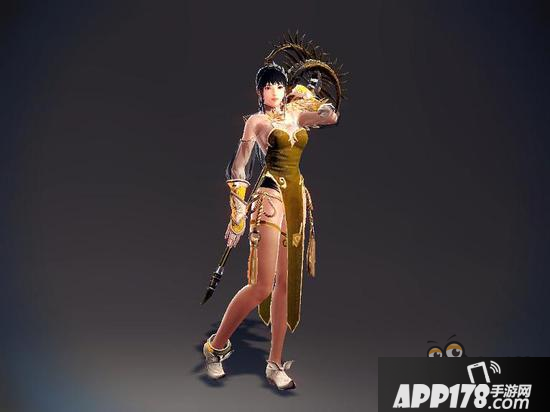 洛奇英雄传永恒伊菲妹子套装 黄金碧莲套装展示