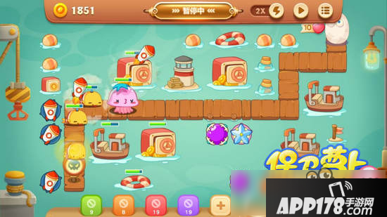 保卫萝卜3燃爆新春第5关金萝卜攻略 爆竹关卡第5关攻略