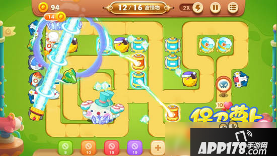 保卫萝卜3燃爆新春第8关金萝卜攻略 爆竹关卡第8关攻略