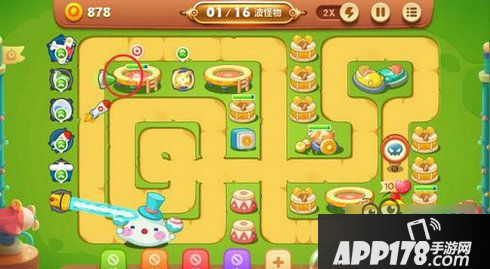 保卫萝卜3燃爆新春8关金萝卜怎么打 新春地图8关攻略