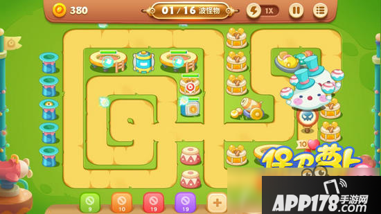 保卫萝卜3燃爆新春第8关金萝卜攻略 爆竹关卡第8关攻略