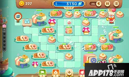 保卫萝卜3根据地图放炮塔 双线操控两不误