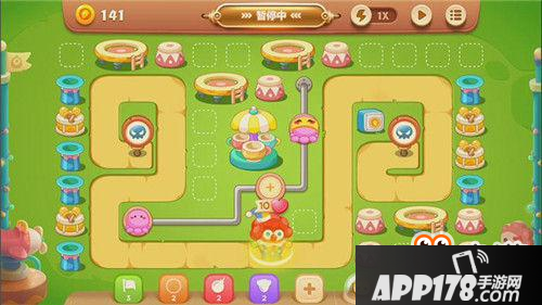 保卫萝卜3手游冒险模式游乐场 第9关金萝卜攻略