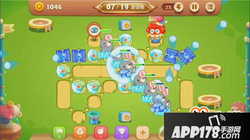 保卫萝卜3手游冒险模式游乐场 第12关金萝卜攻略