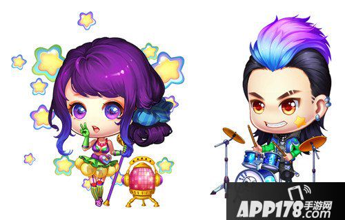 弹弹堂手游潮流乐队套装火爆上线 无摇滚不青春！