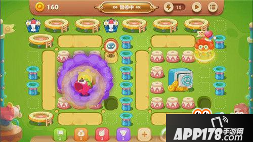 保卫萝卜3手游冒险模式游乐场 第8关金萝卜攻略