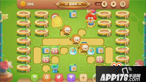 保卫萝卜3手游冒险模式游乐场 第12关金萝卜攻略