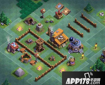 部落冲突夜世界3本阵